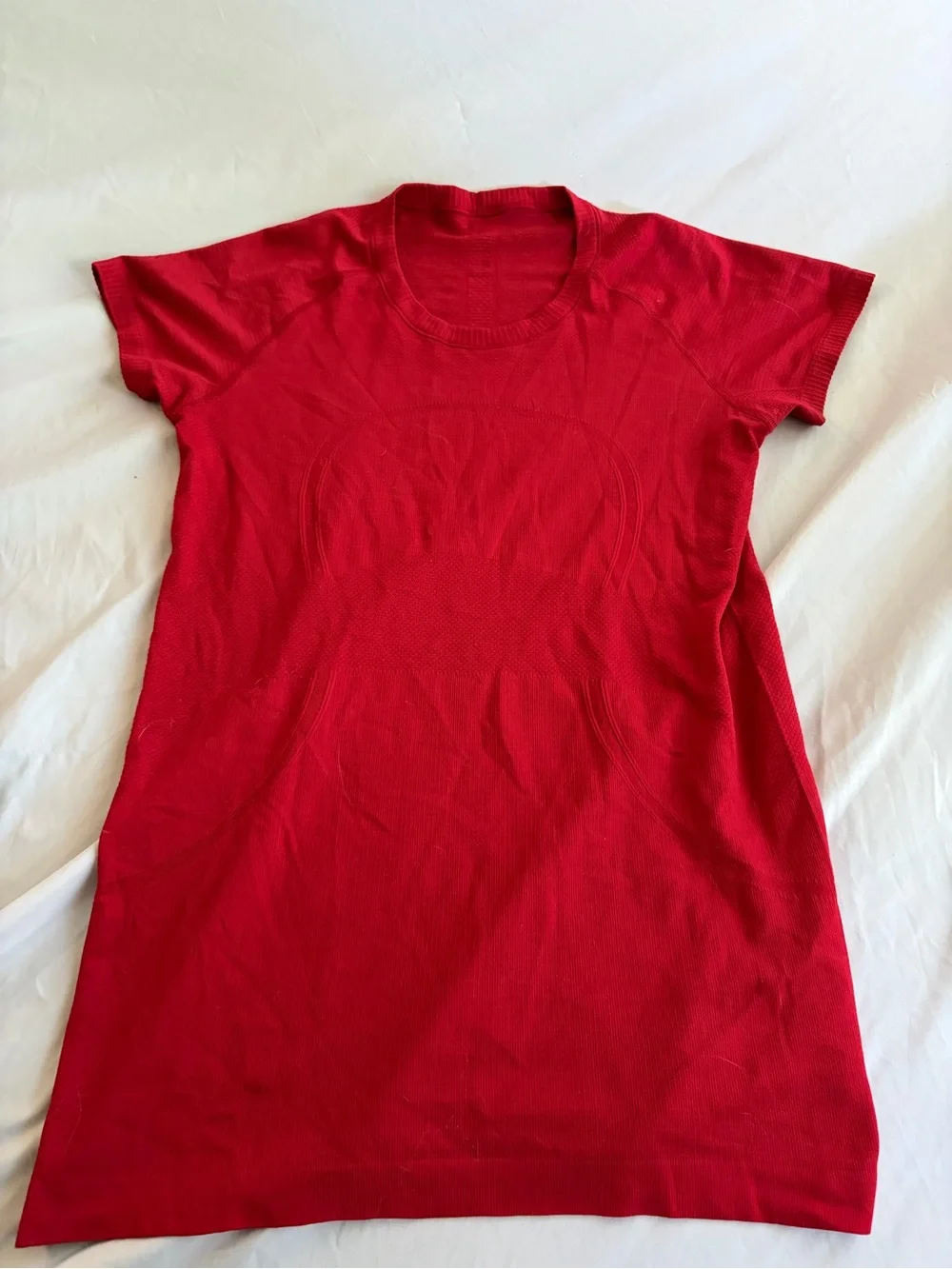 Lululemon Swiftly Tech Short Sleeve Shirt Silverescent Technology Size 10